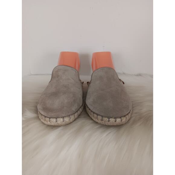 Verbenas Celia Womens US 8.5 EU 39 Mule Espadrilles Sandal Taupe Made In Spain - Picture 1 of 13